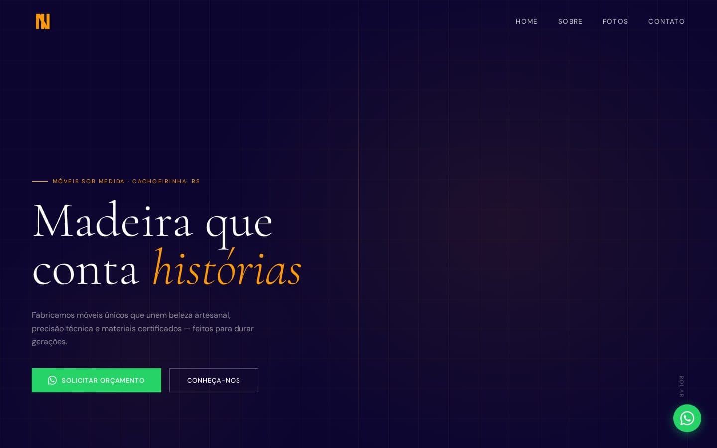 Site institucional da Inovata